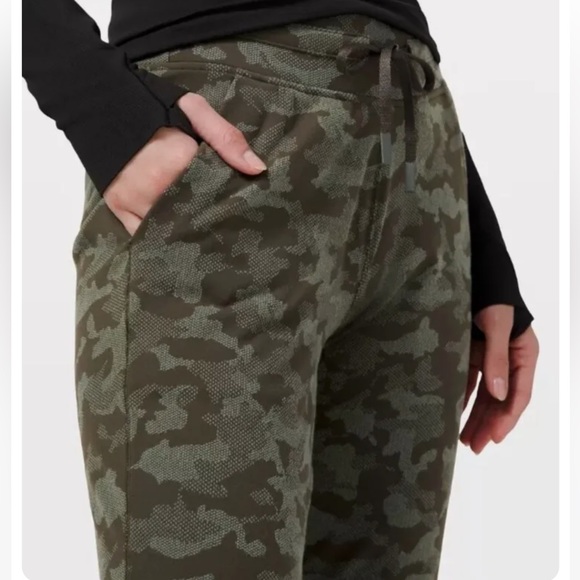 Lululemon Ready to Rulu Jogger 29 Heritage Camo Dark Olive Green Twill